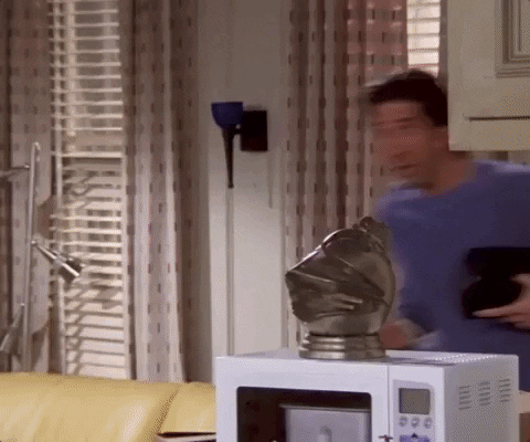 Scene from Friends where Ross moves in